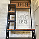 Прихожая на колёсиках LF-292. Вешалки и крючки. Leo-loft. Ярмарка Мастеров.  Фото №4