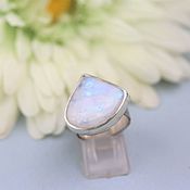 Ring with quartz. Silver