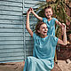 Комплект Family Look. Платья. ELLOSCUTO. Ярмарка Мастеров.  Фото №4