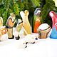 Набор деревянных фигурок "Рождественский вертеп". Мини фигурки и статуэтки. Мастерская деревянной игрушки 'Ялик'. Интернет-магазин Ярмарка Мастеров.  Фото №2