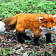 Fox. Red realistic Fox. Still life toy. Stuffed Toys. ATola. Online shopping on My Livemaster.  Фото №2
