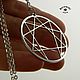 Pendant 'Enneagram of personality' - stainless steel. Pendants. Borowski store. My Livemaster. Фото №4