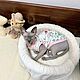 Order Clothing for cats T-shirt 'Delicate bouquet'. Happy-sphynx. Livemaster. . Pet clothes Фото №3