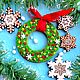 Gingerbread Christmas wreath. Christmas gingerbread. Gingerbread Cookies Set. sweets for joy (galinadenisenko). My Livemaster. Фото №6
