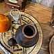 Гончарная толстостенная бутыль для крепких напитков. Бутылки. Анна Орлова. Дом с историей. Ярмарка Мастеров.  Фото №5