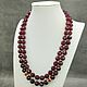 Ruby agate. Juicy gorgeous necklace made of natural agate. Necklace. naturalkavni. My Livemaster. Фото №6