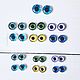Order Glass eyes bright 8, 10, 12 mm. handmade toys by Mari. Livemaster. . Eyes and eyelashes Фото №3