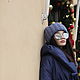 Заказать Пуховик с капюшоном Dark Blue PH0511. ПУХОВИКИ & ПЛАЩИ (belitskybrand). Ярмарка Мастеров. . Пуховики Фото №3