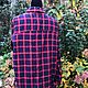 Checkered shirt p. XS, Europe. Vintage shirts. Dutch West - Indian Company. My Livemaster. Фото №4