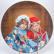 Тарелка "Летние дни детства: Праздничные шары", 1984