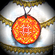 Amulet 'the FIRE of VELV',runic, Amulet, Koshehabl,  Фото №1