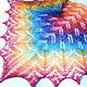 shawl, openwork shawl, knitted shawl, mini shawl, wool shawl, shawl knitting, openwork Bacchus, rainbow, shawl shawl, shawl, handmade, mixed colors, bright accessory, lace, shawl wool, rainbow,  

