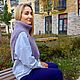 Манишка  вязаная  на молнии. Манишки. Vitorywool студия ручного вязания. Ярмарка Мастеров.  Фото №5
