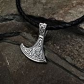 Украшения handmade. Livemaster - original item The axe of Perun with charms. Handmade.