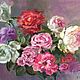 Oil painting'Crimean rose'. Pictures. Fine Art for Joy. My Livemaster. Фото №5