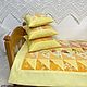 Постель для кукол в лоскутном стиле. Мебель для кукол. Ирина Шилка Куколка. Ярмарка Мастеров.  Фото №4