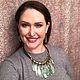 Заказать Чокер VIRIDIAN из казахстанского хризопраза. KSENIA BERYL. Ярмарка Мастеров. . Чокер Фото №3