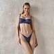 Комплект белья из эластичного кружева. Комплекты белья. Yanovytska lingerie ( Богдана). Интернет-магазин Ярмарка Мастеров.  Фото №2