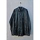 Рубашка мужская из конопли с хлопком Hemp Big Shirt 2 Garment Dyed. Рубашки мужские. VÄN Studio. Ярмарка Мастеров.  Фото №4