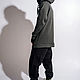 Sudadera con capucha de snowboard 'ANTHRACITE', talla S. Sweater Jackets. BORMALISA. My Livemaster. Фото №6