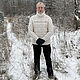 Men's sweater 'King of the North' (merino with dog hair). Mens sweaters. IRINA GRUDKINA Handmade Knitwear. My Livemaster. Фото №4