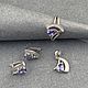 Кулон с танзанитом 0,46 ct лавандового цвета. Кулон. AMG. Ярмарка Мастеров.  Фото №5