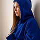 Платье из футера с капюшоном. Платья. Luna sews | белье и одежда. Ярмарка Мастеров.  Фото №4