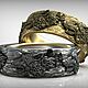 Заказать Обручальное кольцо из золота 585 Дикая Природа j-0.045. FANTASY JEWELS. Ярмарка Мастеров. . Кольца Фото №3