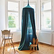 Для дома и интерьера handmade. Livemaster - original item Canopy made of soft muslin-Tent for a child`s bed. Handmade.