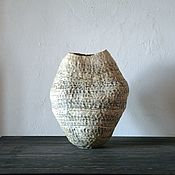 Для дома и интерьера handmade. Livemaster - original item Ceramic vase River Stone. Handmade.
