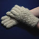 Order Double women's knitted gloves. Warm Yarn. Livemaster. . Gloves Фото №3