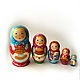 Matryoshka 5 local `Val` will Delight your mood both adult and child. Will bring in all the good and memories of summer.All dolls more.
