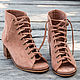 Suede shoes Lima. Shoes made of suede for spring, autumn, Boots, Denpasar,  Фото №1
