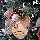 Christmas tree toys: eco-style pendant, Christmas decorations, Moscow,  Фото №1