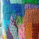 Bag of felt 'Spring'. Classic Bag. Nadia I (Magic wool). Online shopping on My Livemaster.  Фото №2