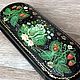 The Frog-Princess .Eyeglass case lacquer miniature. Eyeglass case. skazka-kholui (skazka-kholui). Online shopping on My Livemaster.  Фото №2