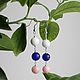 Order Earrings Beads blue pink. Linda (LKdesign). Livemaster. . Earrings Фото №3