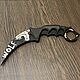 Нож сувенирный Karambit 1-16 Knife CS:GO Standoff из дерева, Сувенирное оружие, Москва,  Фото №1