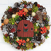 Цветы и флористика handmade. Livemaster - original item Wreath 