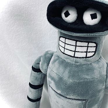 Куклы и игрушки ручной работы. Ярмарка Мастеров - ручная работа Бендер - робот из мультсериала Футурама , игрушка мягкая. Handmade.