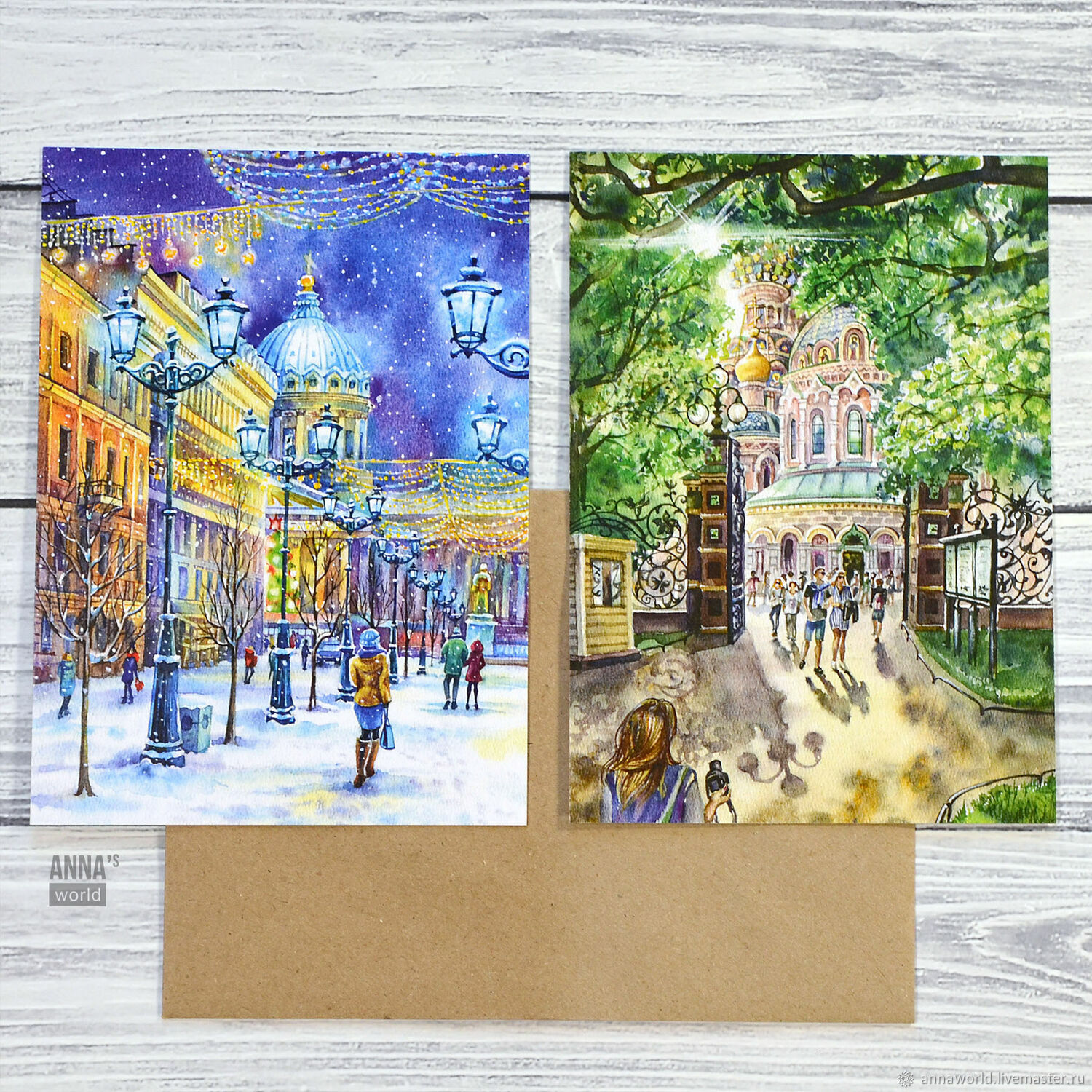 Почтовые открытки Санкт Петербург