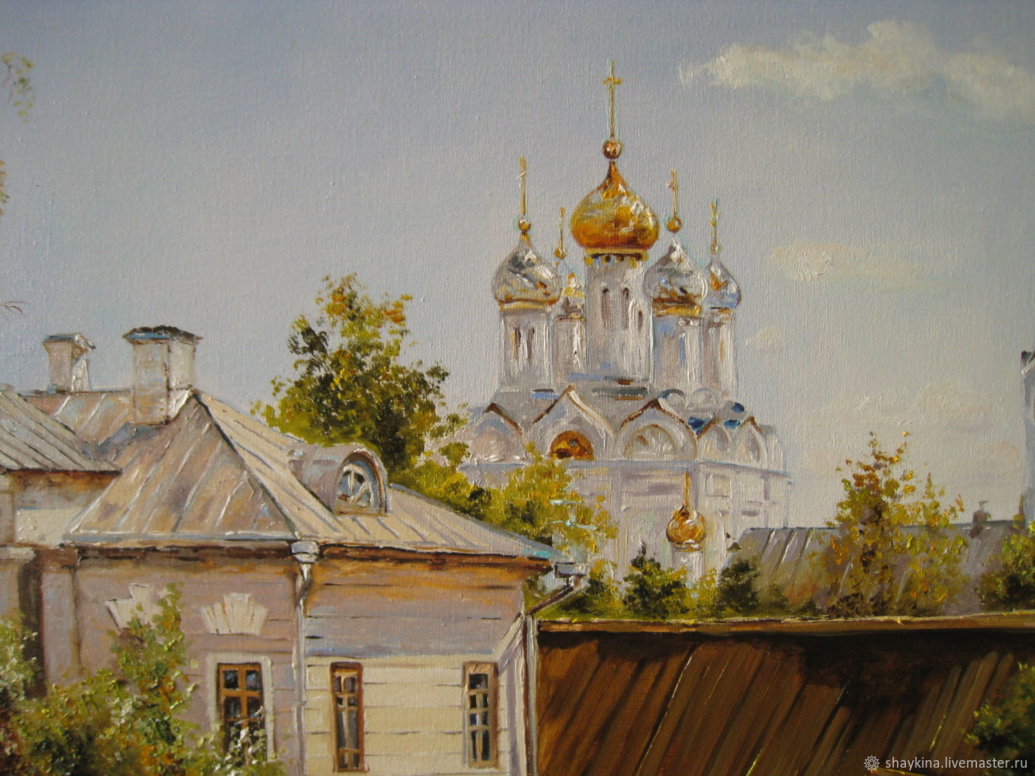 Сочинение описание по картине московский дворик
