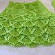 SKIRT for girl with ruffle light green laced summer. Skirts. Gala Devi (crochet design). Online shopping on My Livemaster.  Фото №2