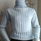 Mohair Sweater Braids. Sweaters. Оксана Акимова Вязание на заказ. Online shopping on My Livemaster.  Фото №2