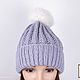 Order Classic (unisex) merino hat. Knitwear shop Fairy Tale by Irina. Livemaster. . Caps Фото №3