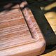 Разделочная доска из вяза 40 см х 25 см. Разделочные доски. Wood apple decor. Ярмарка Мастеров.  Фото №5