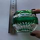 Винтаж: Винтажный изумрудный подсвечник Faberge. Подсвечники винтажные. Valery-vintage. Ярмарка Мастеров.  Фото №5