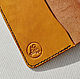 Leather passport cover. Passport cover. MACERY | Leather goods. Online shopping on My Livemaster.  Фото №2