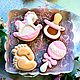 Наборы на крестины. Набор пряников. Машины Прянички (MCake). Интернет-магазин Ярмарка Мастеров.  Фото №2