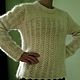 A sweater from dog hair. Pullover Sweaters. Constellation of Love (SozvezdieLubvi). Online shopping on My Livemaster.  Фото №2